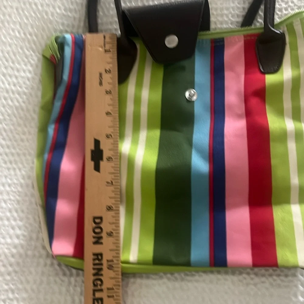 Universal Unisex Multicolored Striped Fold-up Bags by JoAnne Marie Designs - Picture 10 of 12